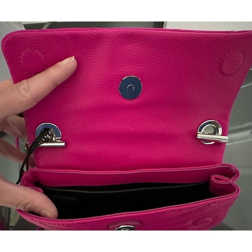 Rebecca Minkoff Edie Date Night Crossbody Bag,‎ COSMIC PINK - Picture 6 of 9